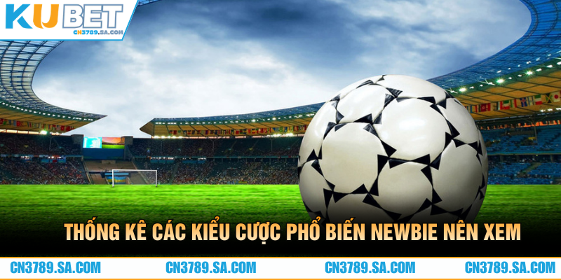 Thống kê các kiểu cược phổ biến newbie nên xem